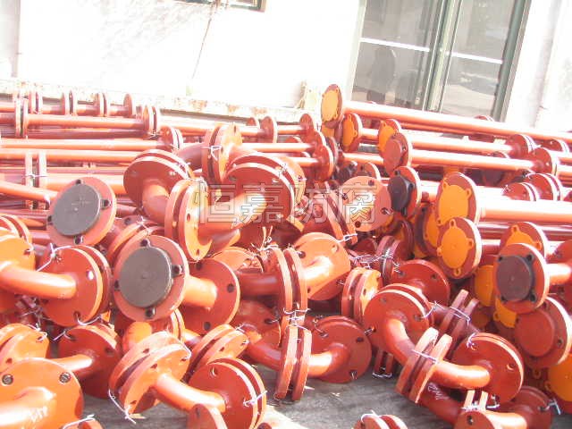 鋼襯四氟彎頭